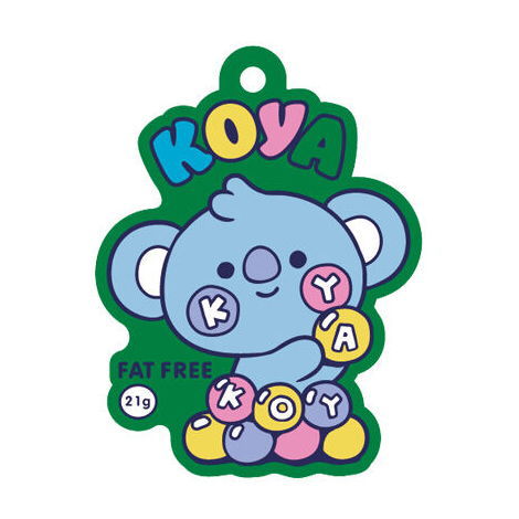 BT21 Pukkuri Rubber mascot [5.KOYA]