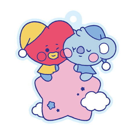 BT21 Pukkuri Rubber mascot [14.TATA�E½•KOYA]