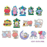 BT21 Pukkuri Rubber mascot [All 14 type set(Full Complete)]