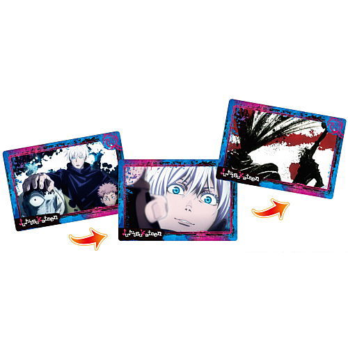 Jujutsu Kaisen PLAY BACK Card Chocolate Snack [8.#7 Assault]