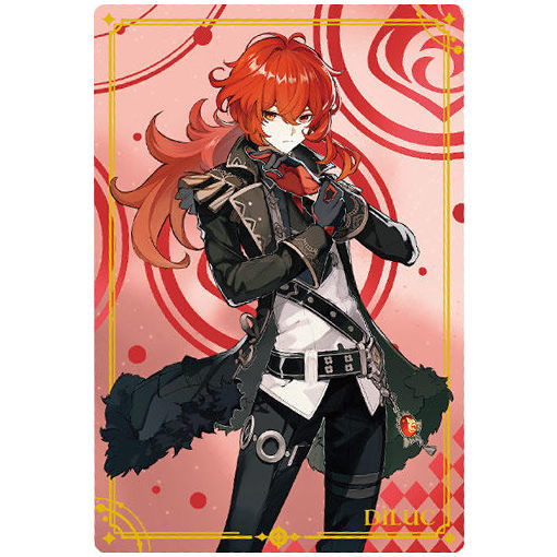 Genshin Impact Wafer [21.Diluc (R)]