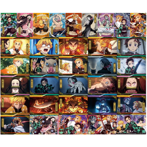 Kimetsu no Yaiba Wafer Part.4 [All 34 type set(Full Complete)]