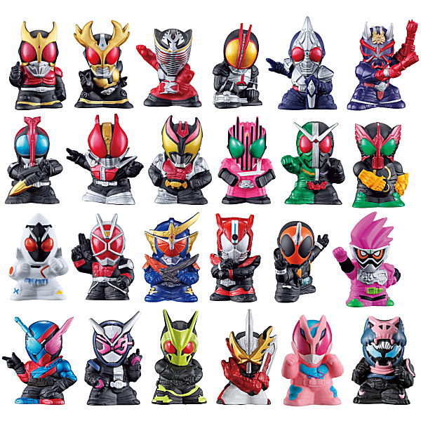 Kamen Rider Kids Revice Toujou!! [All 24 type set(Full Complete)]