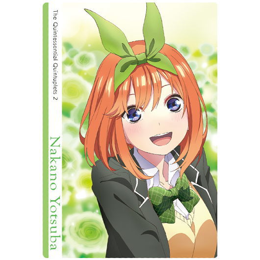 The Quintessential Quintuplets (season 2) Wafer Part.2 [4.Character Card 4: Yotsuba Nakano]