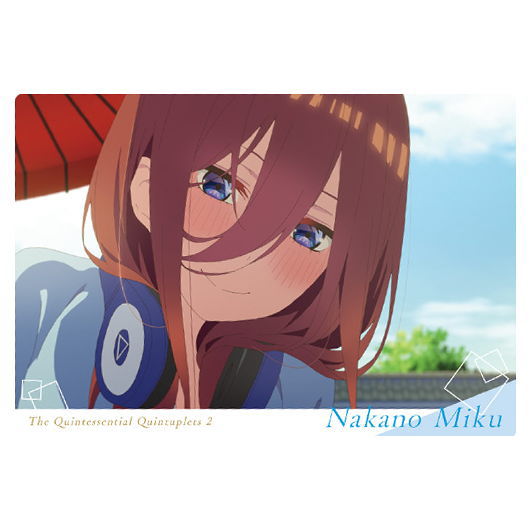 The Quintessential Quintuplets (season 2) Wafer Part.2 [8.Character Card 8: Miku Nakano]