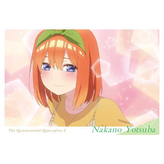 The Quintessential Quintuplets (season 2) Wafer Part.2 [9.Character Card 9: Yotsuba Nakano]