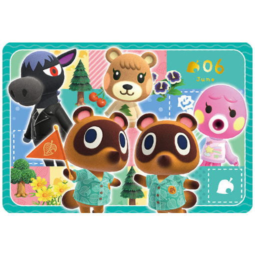 Animal Crossing: New Horizons Card Gummy Part.3 [22.Birthday calendar card 6: June]