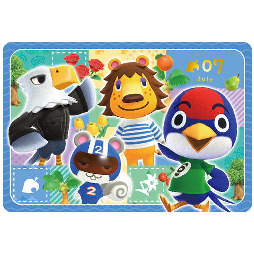 Animal Crossing: New Horizons Card Gummy Part.3 [23.Birthday calendar card 7: July]
