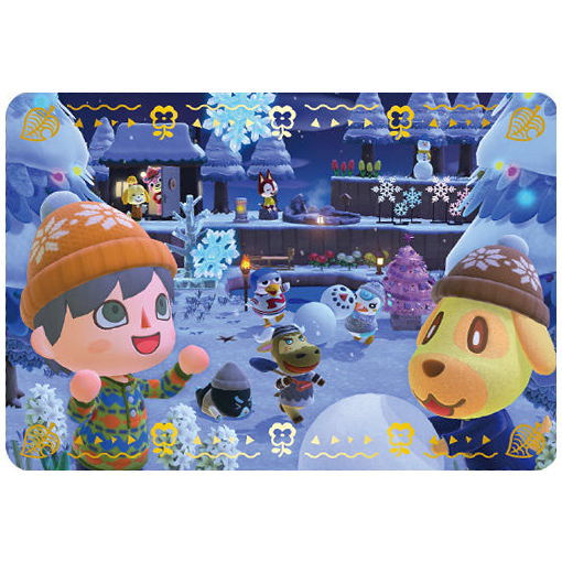 Animal Crossing: New Horizons Card Gummy Part.3 [32.Message card 4]