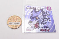 Digimon Sticker Chocolate Snack [2.(27) Garurumon (R)]