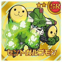 Digimon Sticker Chocolate Snack [12.(37) MegaGargomon (SR)]