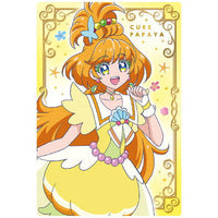 Movie Tropical-Rouge! PreCure Yuki no Princess to Kiseki no Yubiwa! KiraKira Card Gummy [3.Cure Papaya (Excellen tropical style)]