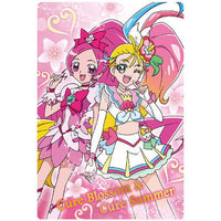 Movie Tropical-Rouge! PreCure Yuki no Princess to Kiseki no Yubiwa! KiraKira Card Gummy [10.Cure Blossom & Cure Summer]