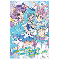 Movie Tropical-Rouge! PreCure Yuki no Princess to Kiseki no Yubiwa! KiraKira Card Gummy [11.Cure Coral & Cure Marine & Cure La Mer]