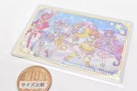 Movie Tropical-Rouge! PreCure Yuki no Princess to Kiseki no Yubiwa! KiraKira Card Gummy [15.Movie visual card (2) (Golden foil stamping)]