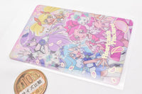 Movie Tropical-Rouge! PreCure Yuki no Princess to Kiseki no Yubiwa! KiraKira Card Gummy [18.Heart Catch Pretty Cure! Meet up (Golden foil stamping)]