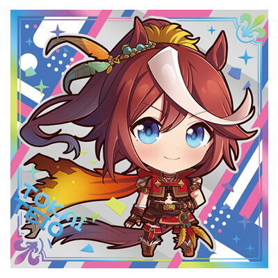 TV Anime Umamusume Pretty Derby Season 2 Pretty Derby Gummy [16.TOKAI TEIO (Rare) (Rainbow foil specifications)]
