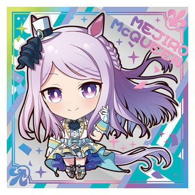 TV Anime Umamusume Pretty Derby Season 2 Pretty Derby Gummy [17.MEJIRO McQUEEN (Rare) (Rainbow foil specifications)]