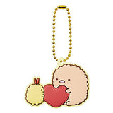 Sumikkogurashi Pukkuri Rubber Mascot Gummy [3.Tonkatsu x Heart]