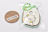 Sumikkogurashi Pukkuri Rubber Mascot Gummy [9.Neko x Plush Toy]