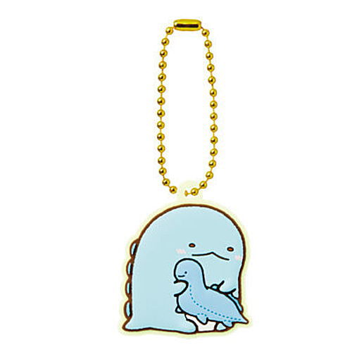 Sumikkogurashi Pukkuri Rubber Mascot Gummy [10.Tokage x Plush Toy]