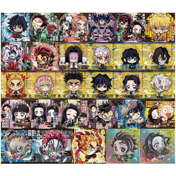 Niforamtion Kimetsu no Yaiba Deformed Style Sticker Wafer Part.5 [29.All 29 type set(Full Complete)]