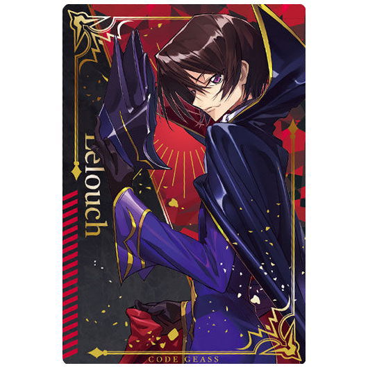 Code Geass Genesic Re;CODE Twin Wafer [8.Character card 8: Lelouch]