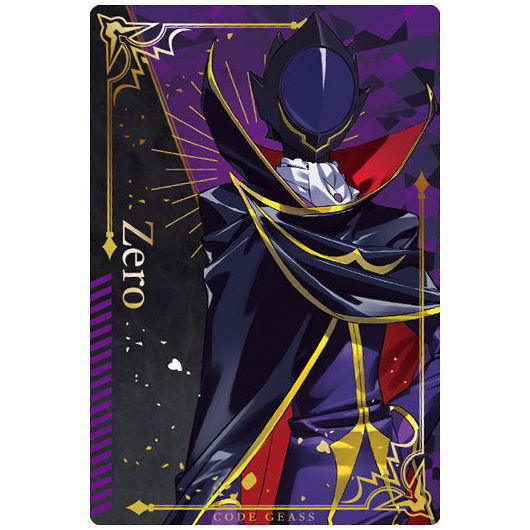 Code Geass Genesic Re;CODE Twin Wafer [9.Character card 9: Zero]