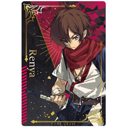Code Geass Genesic Re;CODE Twin Wafer [16.Character card 16: Renya]