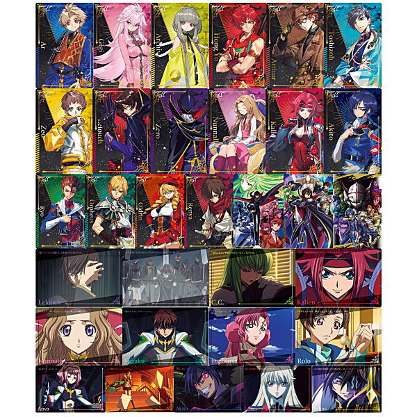 Code Geass Genesic Re;CODE Twin Wafer [All 32 type set(Full Complete)]