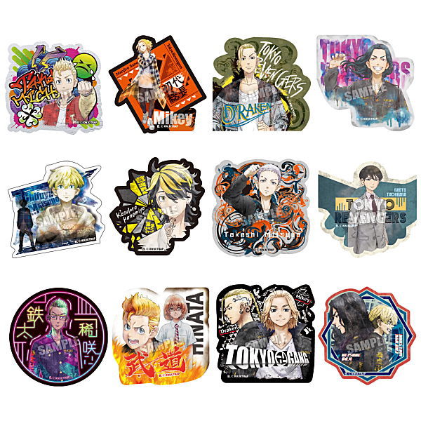 Tokyo Revengers Gummy [Normal 12 type set (Rare 3type NOT including)]
