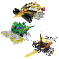 SMP [SHOKUGAN MODELING PROJECT] Crash Gear BATTLE 1-EX2 Gaiki & Dino Spartan & Gougetsu Set [1.Gaiki & Dino Spartan & Gougetsu Set]