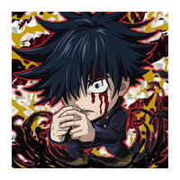 Niforamtion Jujutsu Kaisen Deformed Style Sticker Wafer vol.2 [25.Megumi Fushiguro (special grade rare)]