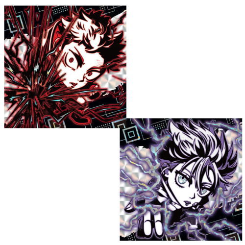 Niforamtion Jujutsu Kaisen Deformed Style Sticker Wafer vol.2 [28.Yuji Itadori, Satoru Gojo (special grade rare)]