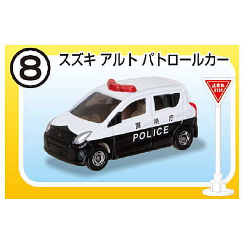 Tomica Marking Set Part.6 [8.Suzuki Alto Patrol Car]