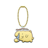 Sanrio Characters Pukkuri Rubber Mascot Gummi [6.Pompompurin]