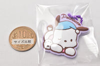 Sanrio Characters Pukkuri Rubber Mascot Gummi [8.Pochacco]