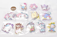 Sanrio Characters Pukkuri Rubber Mascot Gummi [All 12 type set(Full Complete)]