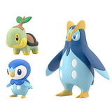 Pokemon Scale World Sinnoh Region [1.Turtwig & Piplup & Prinplup]