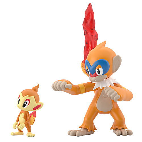 Pokemon Scale World Sinnoh Region [2.Chimchar & Monferno]