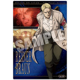 Attack on Titan The Final Season Wafer [10.Reiner Brawn (Character Card)]