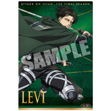 Attack on Titan The Final Season Wafer [35.Levi (Special Card)]