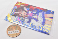 Umamusume Pretty Derby Twin Wafer [3.Character card (matching clothes) 3: Tokai Teio (Hologram & stamping)]