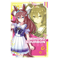 Umamusume Pretty Derby Twin Wafer [14.Character card (uniform) 4: Mihono Bourbon]