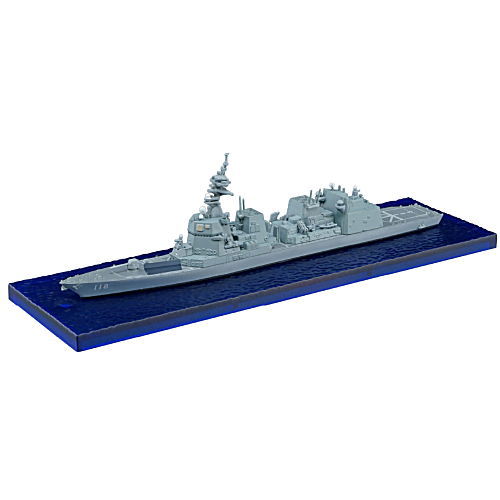 1/250 scale Current ships kit Collection 7 JMSDF ships maintenance plan [7.DD118 Fuyuzuki (On-the-Sea ver. Low-visit painting + corrugated board + Dry dock expansion parts 4)]