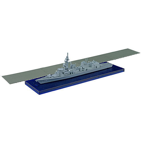 1/250 scale Current ships kit Collection 7 JMSDF ships maintenance plan [9.DD112 Makinami (On-the-Sea ver. Low-visit painting + corrugated board + revetment parts + dDry dock expansion parts 6)]