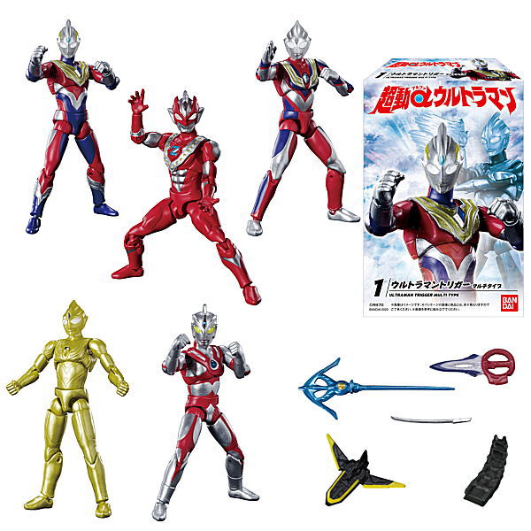 Choudou Alpha Ultraman [All 6 type set(Full Complete)]