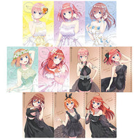 The Quintessential Quintuplets season 2 SPECIAL CHOCO WAFERS [All 10 type set(Full Complete)]
