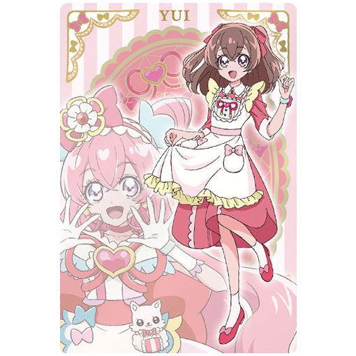 Delicious Party Pretty Cure Kirakira card Gummy [4.Nagomi Yui]