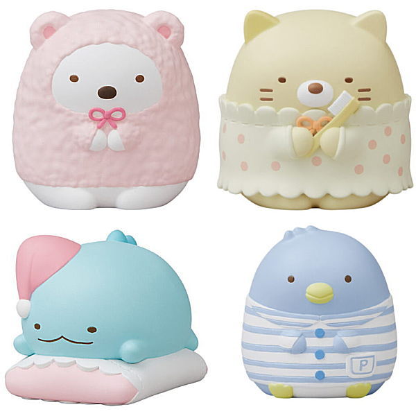 Sumikkogurashi Friends Part.5 [Assorted 4 type set (1.Shirokuma/4.Neko/5.Tokage/6.Penguin (hommono))]